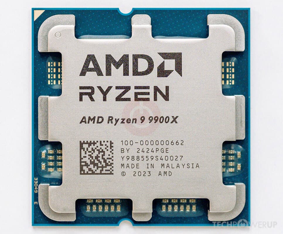 AMD Ryzen 9 9900X AM5s 12Cores 24Threads 64Mb L3 Cache CPU