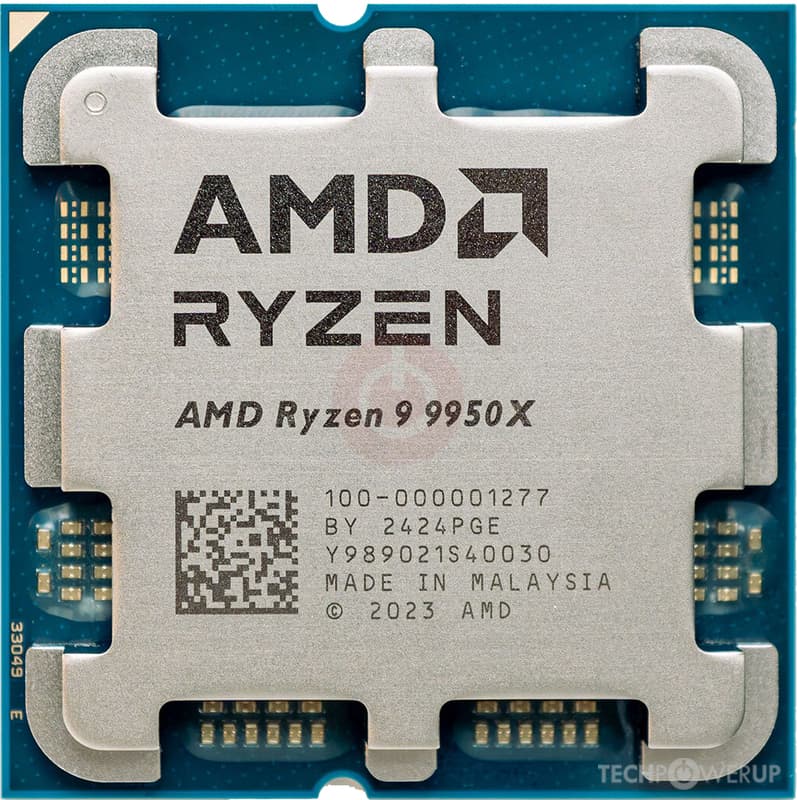 AMD Ryzen 9 9950X AM5s 16Cores 32Threads 64Mb L3 Cache CPU