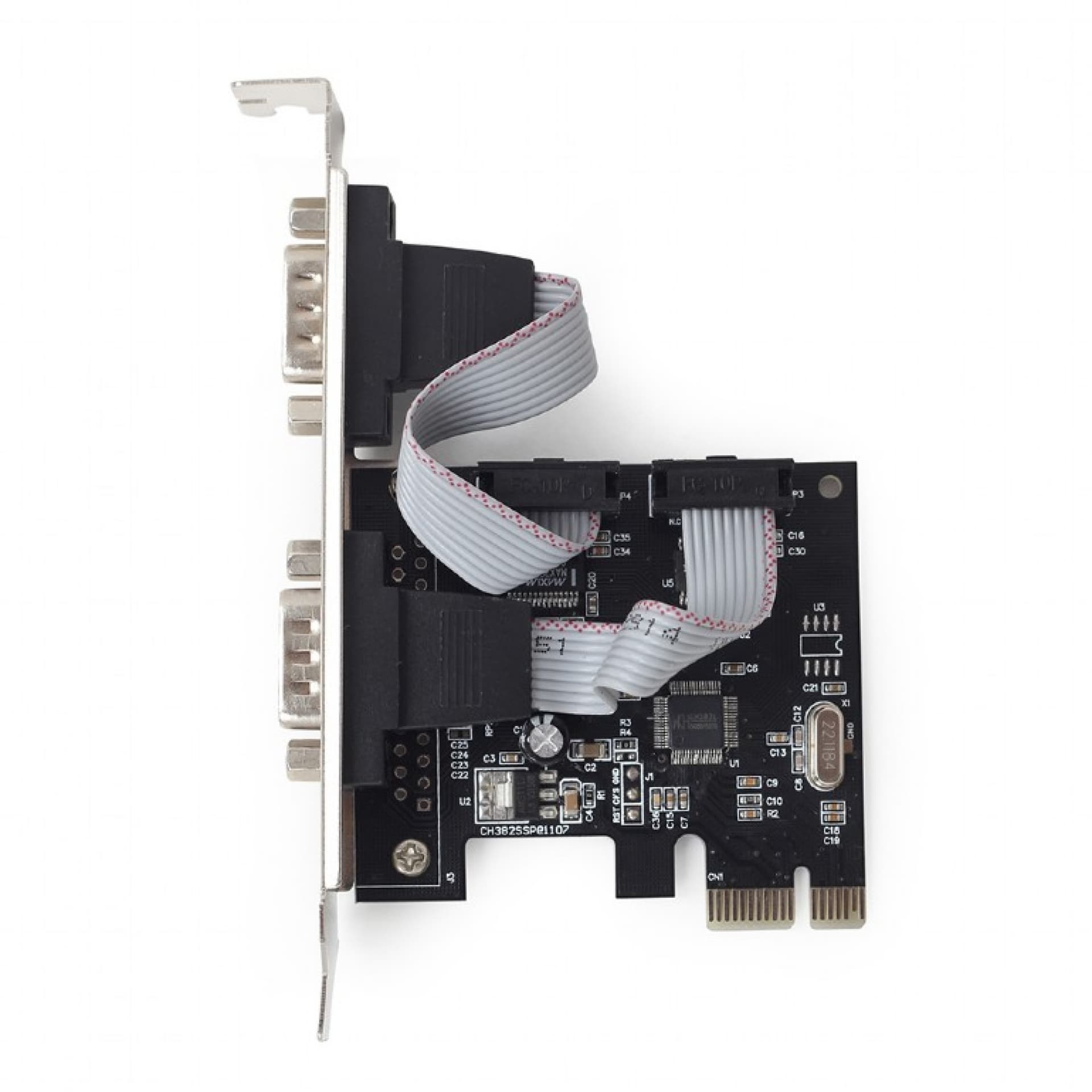 Gembird SPC-22 PCI-e to COM Adapter PCI-e 1x to 2port COM