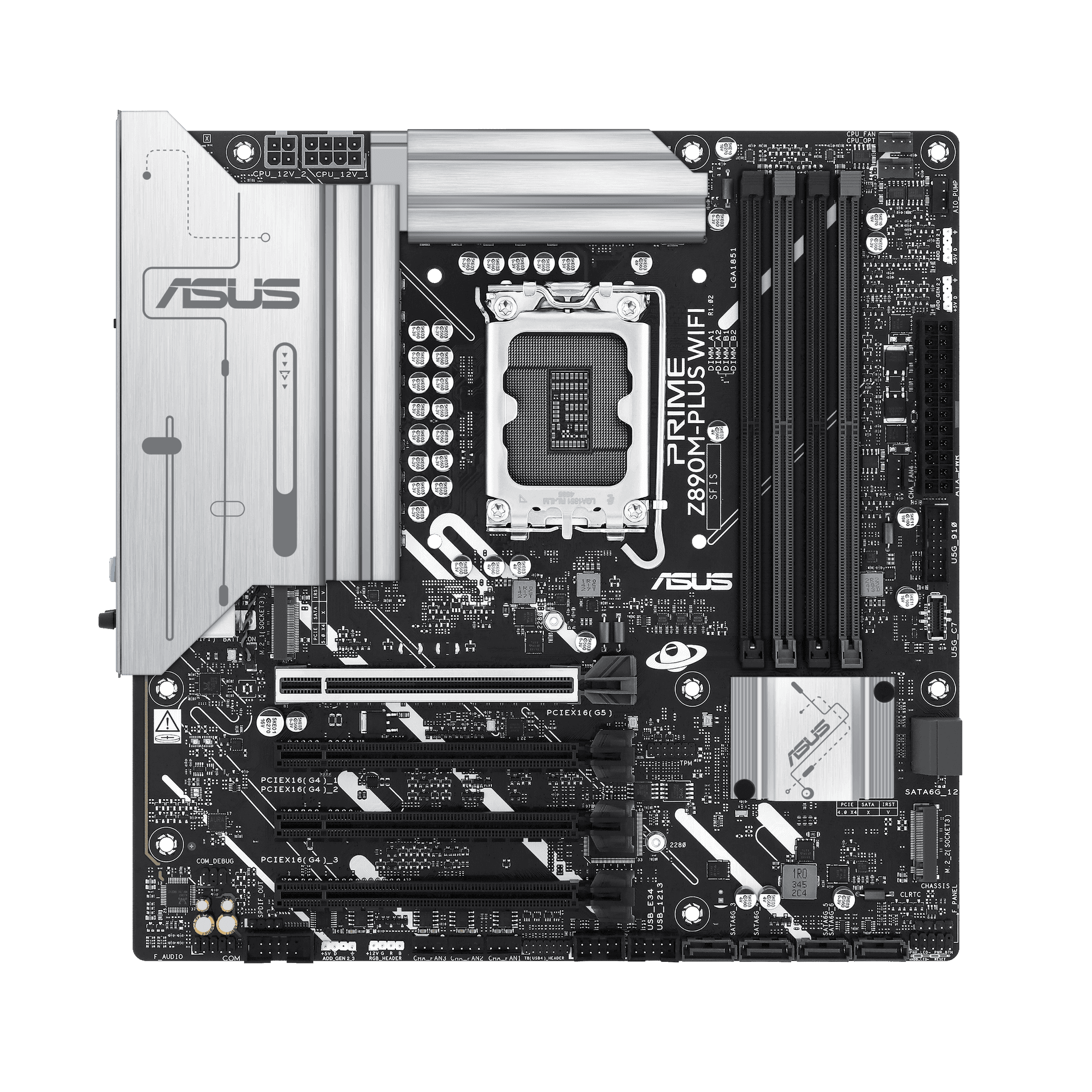 Asus PRIME Z890M-PLUS WIFI 1851 ready (90MB1J80-M0EAY0)