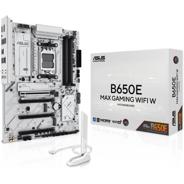 Asus B650E MAX GAMING WIFI White AM5 ready (90MB1M00-M0EAY0)