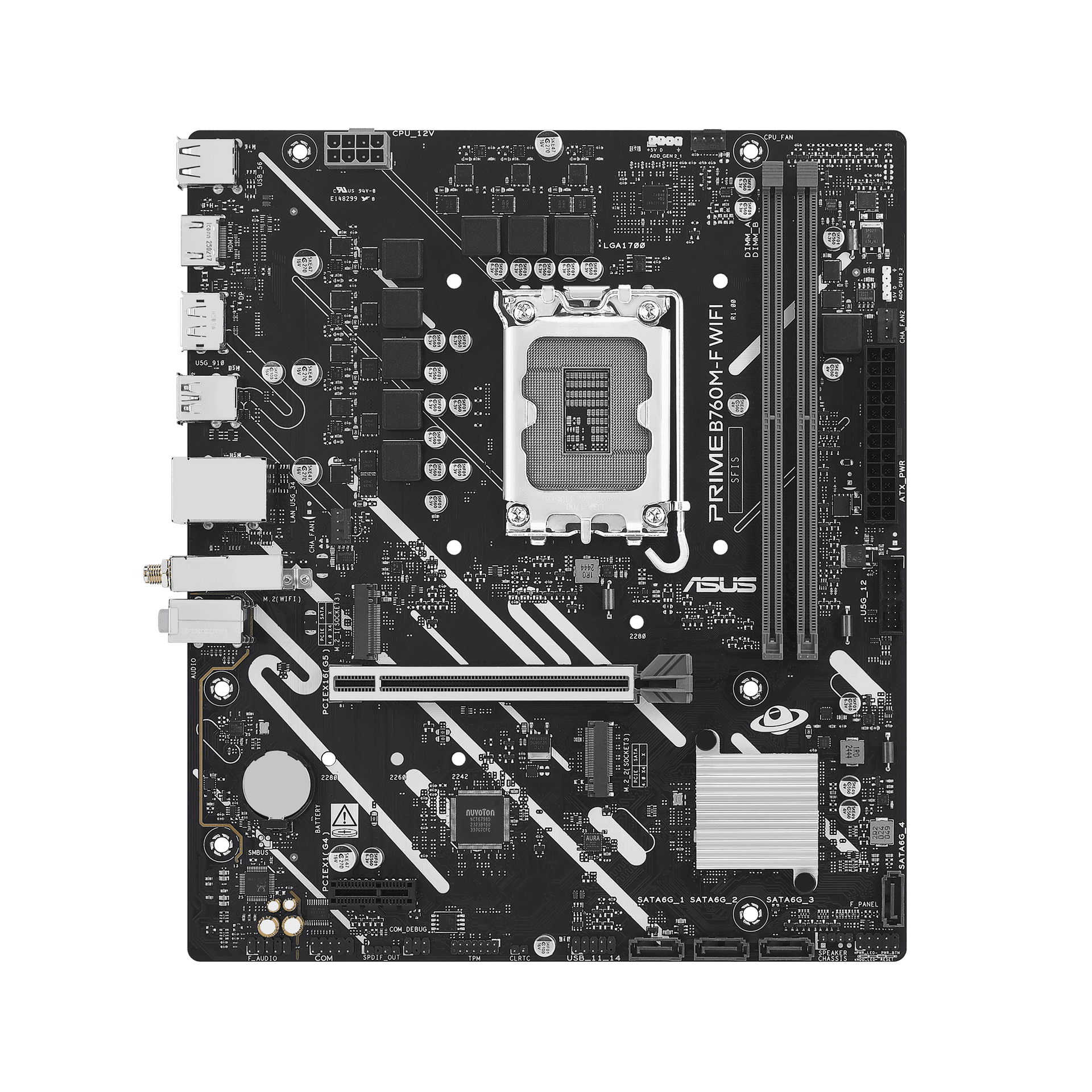 Asus PRIME B760M-F WIFI 1700s DDR5 ready (90MB1N00-M0EAY0)