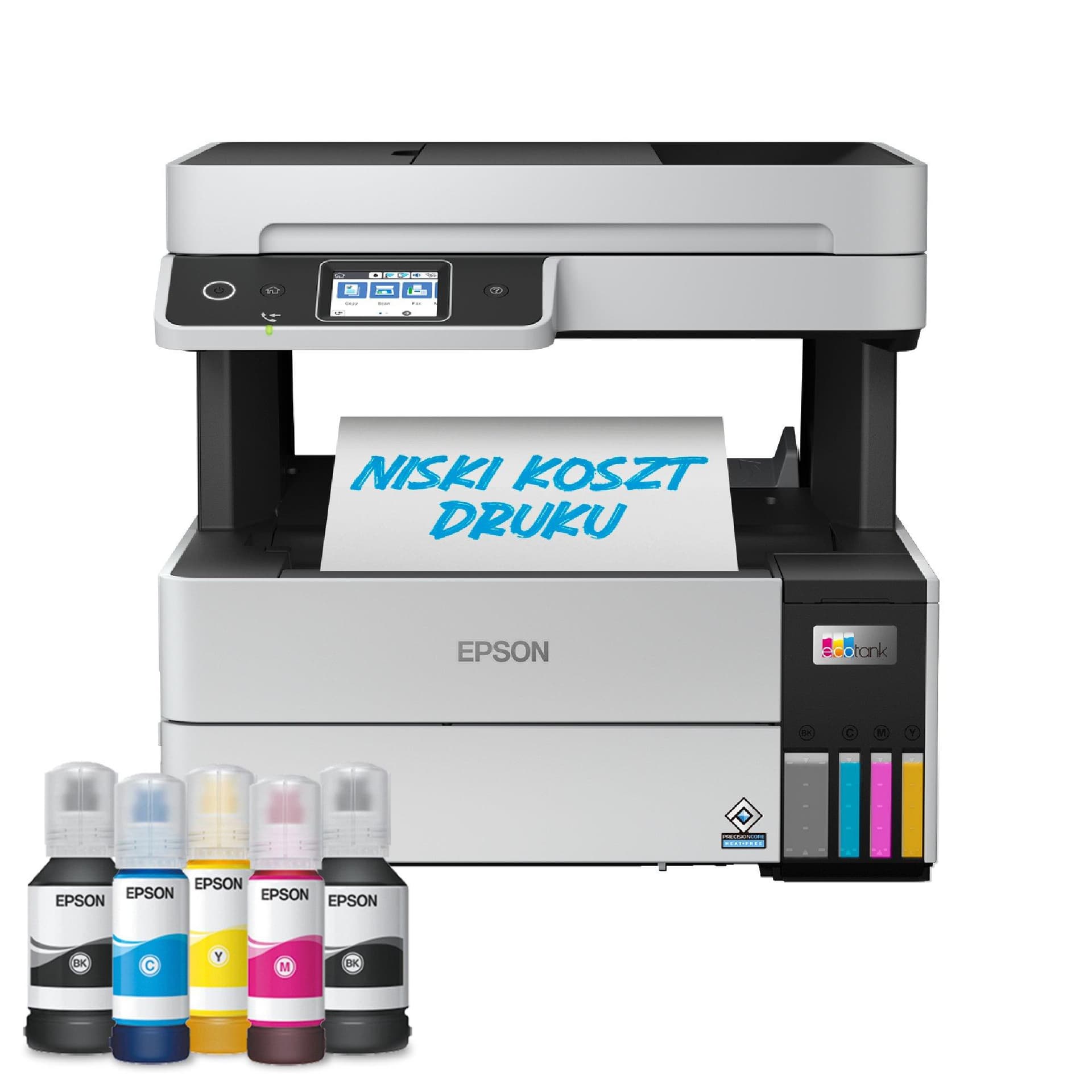 Epson EcoTank L6490 A4 Colour Ink jet with Ink Tank MF with LCD Print/Duplex Print/Copy/Scan/WiFi