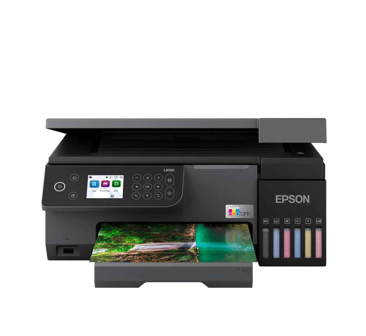 Epson EcoTank L8100 A4+ 6 Coulors Multifuncional Printer with CD,DVD Print