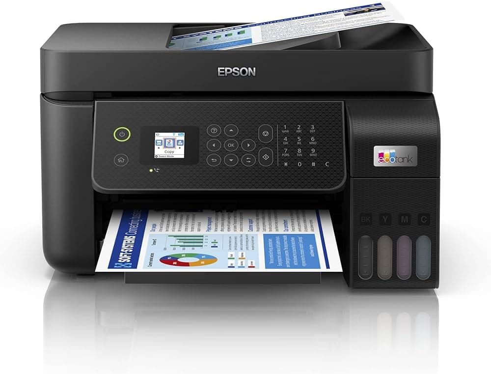Epson EcoTank L5390 A4 MF Colour Ink jet with Ink Tank Print/Copy/Scan/FAX/ADF