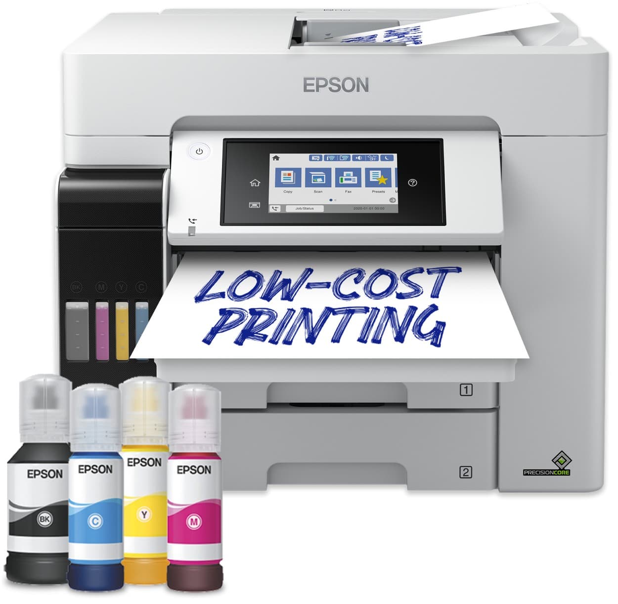 Epson EcoTank L6580 A4 MF Colour Ink jet with Ink TankHigh performance printing Print/Copy/Scan/FAX/ADF