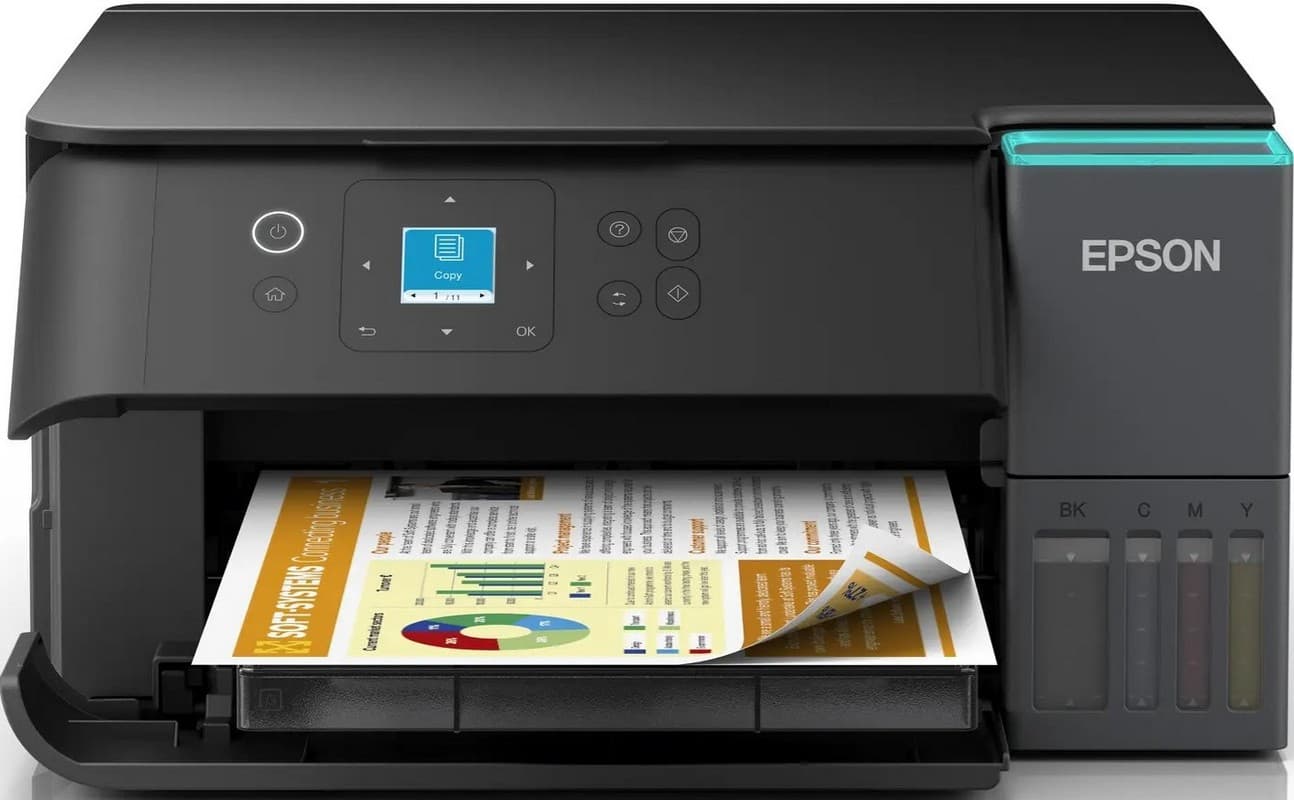 Epson EcoTank L4360 A4 Colour Ink jet with Ink Tank MF with LCD Print/Duplex Print/Copy/Scan/WiFi