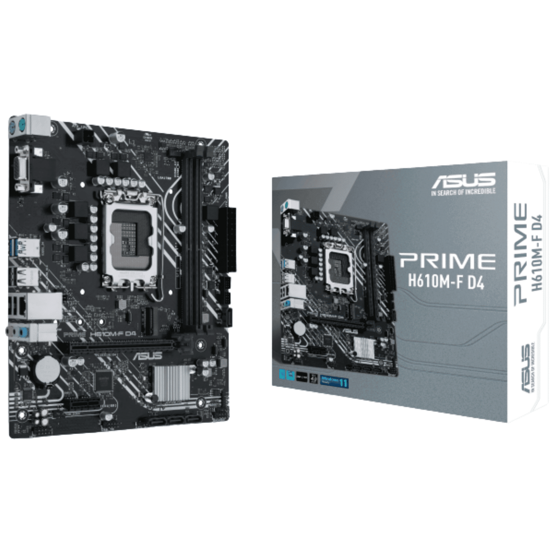Asus Prime H610M-R D4-SI 1700s DDR4 Ready (90MB1B40-M0ECY0)