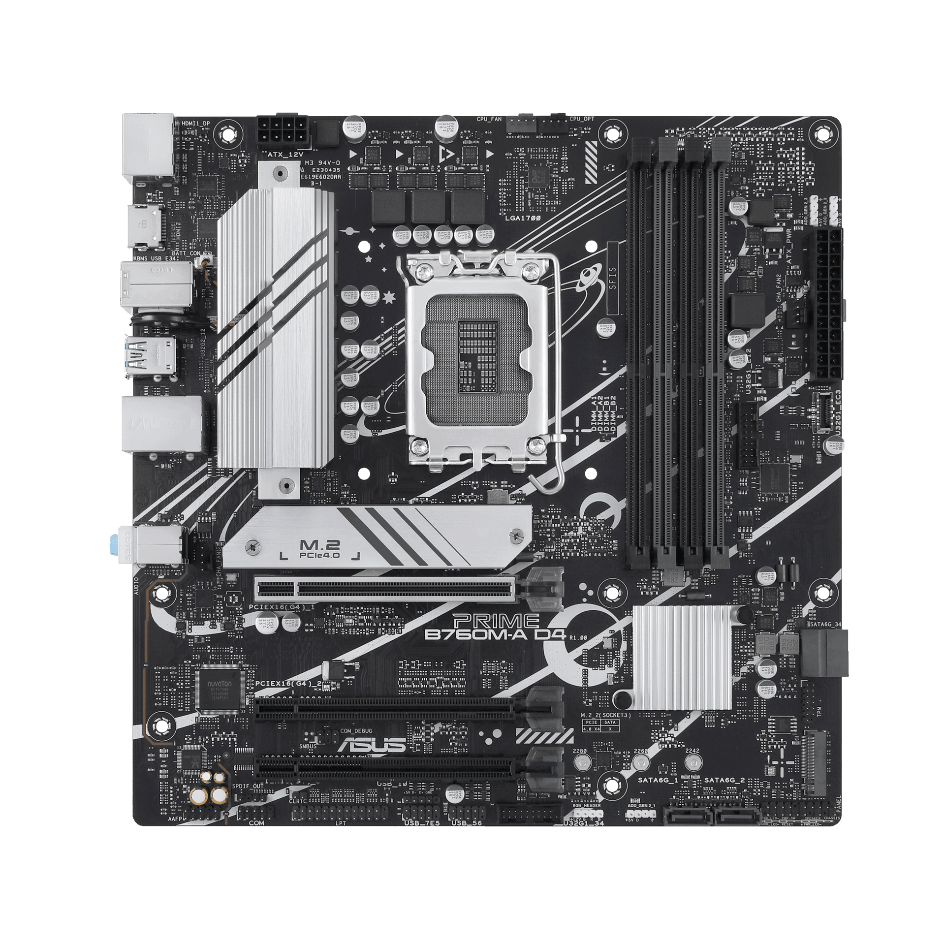 Asus Prime B760M-A D4 1700s DDR4 ready (90MB1D00-M0AAY0)