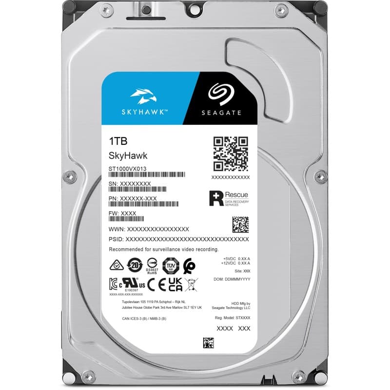 Seagate SkyHawk 1TB Surveillance HDD (ST1000VX013)