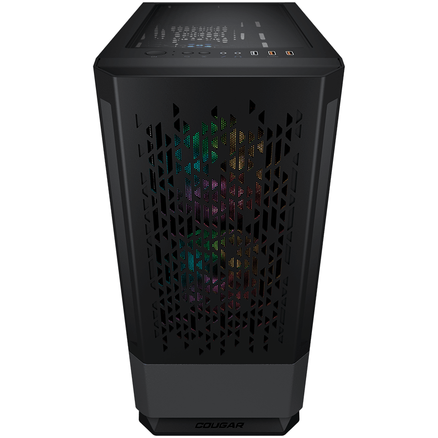 Cougar MX430 Air RGB Black ARGB MID Tower w/o PSU ATX Mid Tower Gaming Case