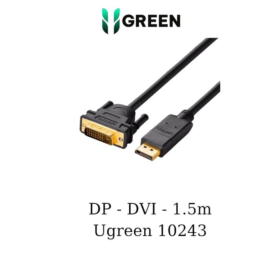 UGreen DP to DVI cable 1.5m (10243)
