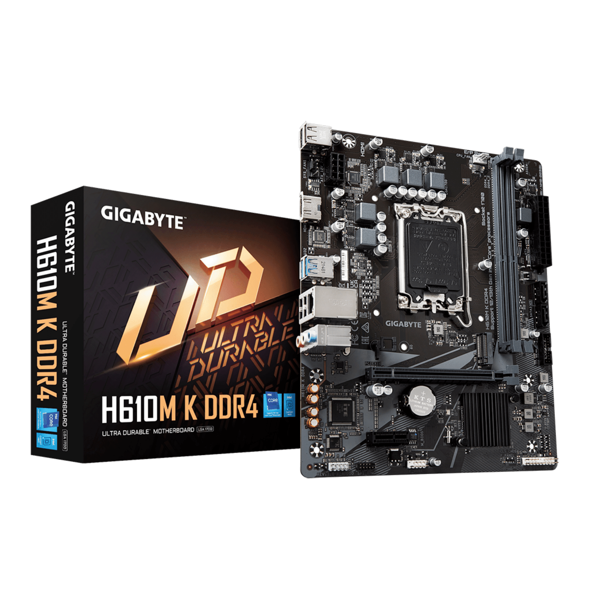 Gigabyte H610M K 1700s DDR4 ready