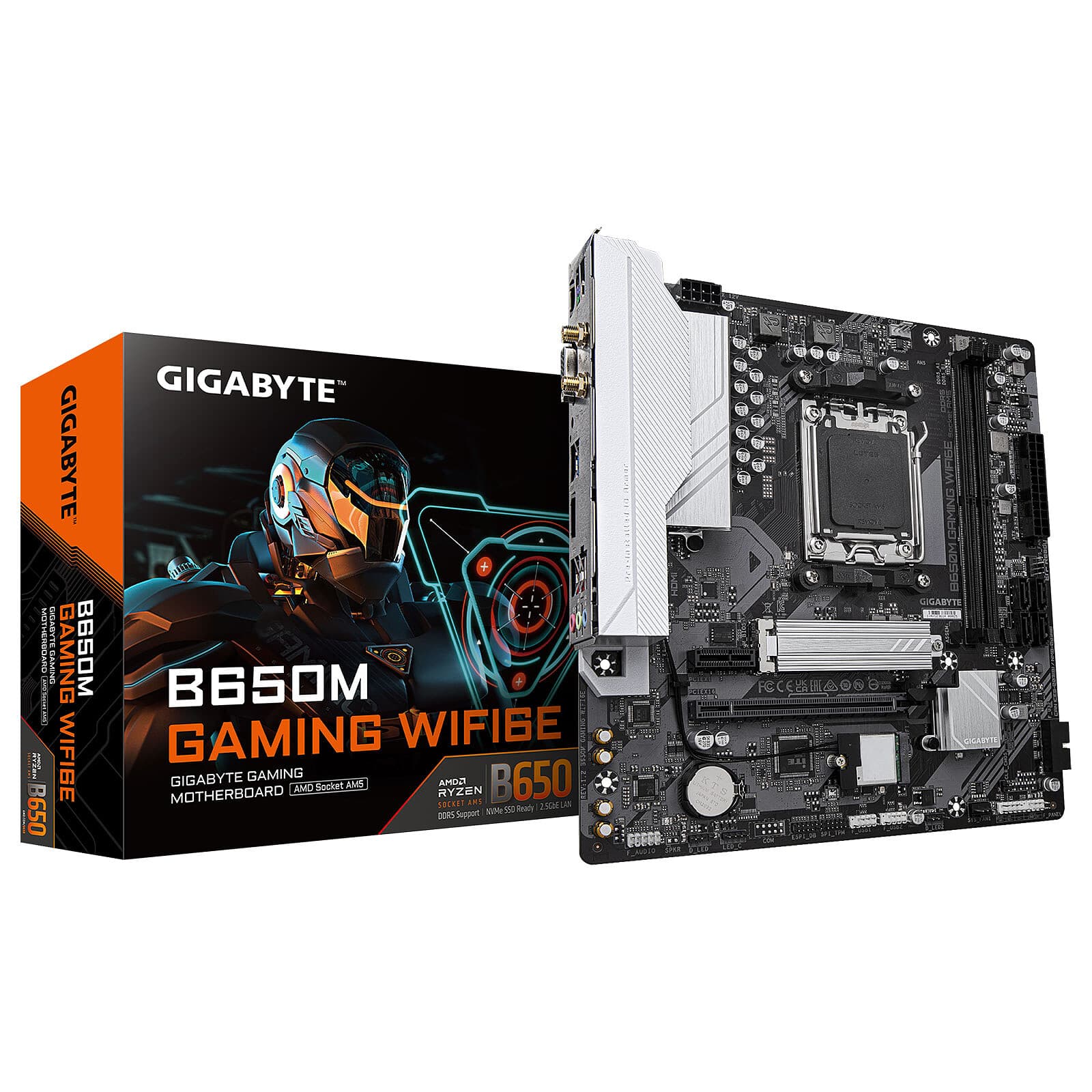 Gigabyte B650M GAMING WIFI6E AM5 ready