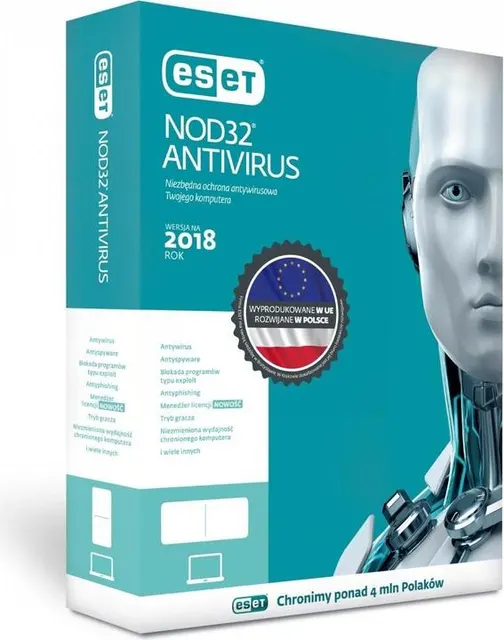 ESET NOD32 Antivirus Renewal Licence 3-Desktop, 1 year Base Antivirus Renewal license