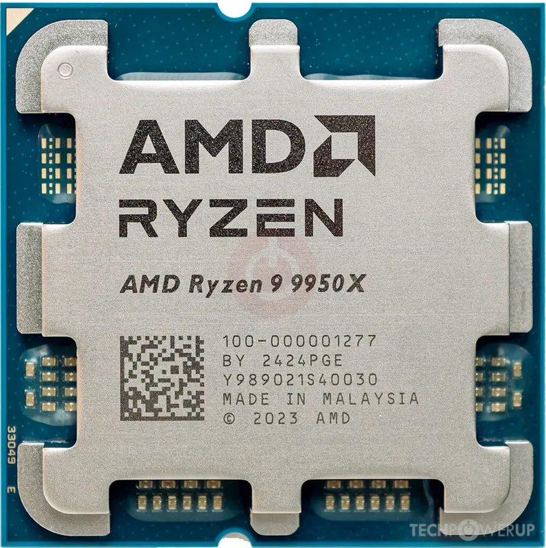 AMD Ryzen 9 9950X AM5s 16Cores 32Threads 64Mb L3 Cache CPU