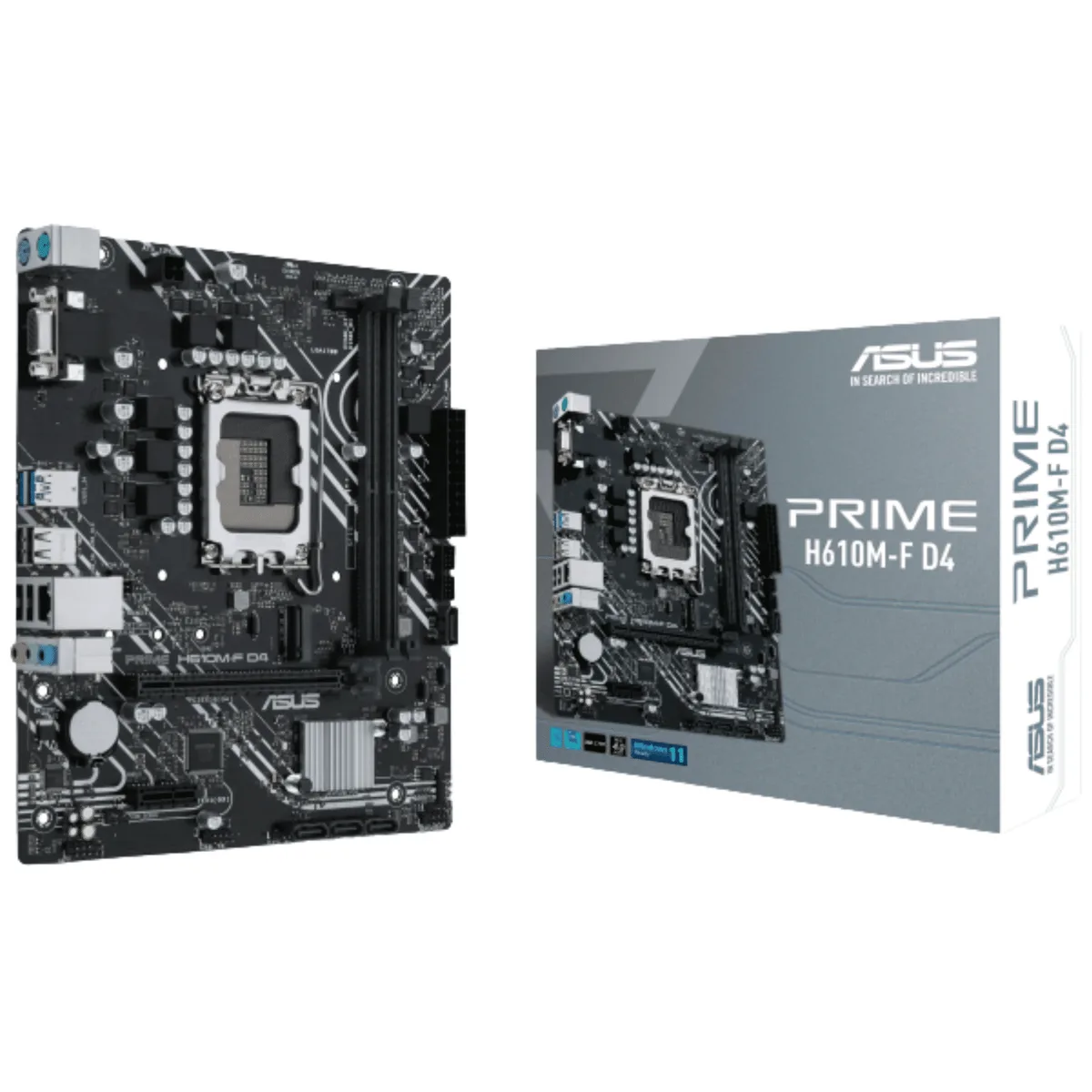 Asus Prime H610M-R D4-SI 1700s DDR4 Ready (90MB1B40-M0ECY0)