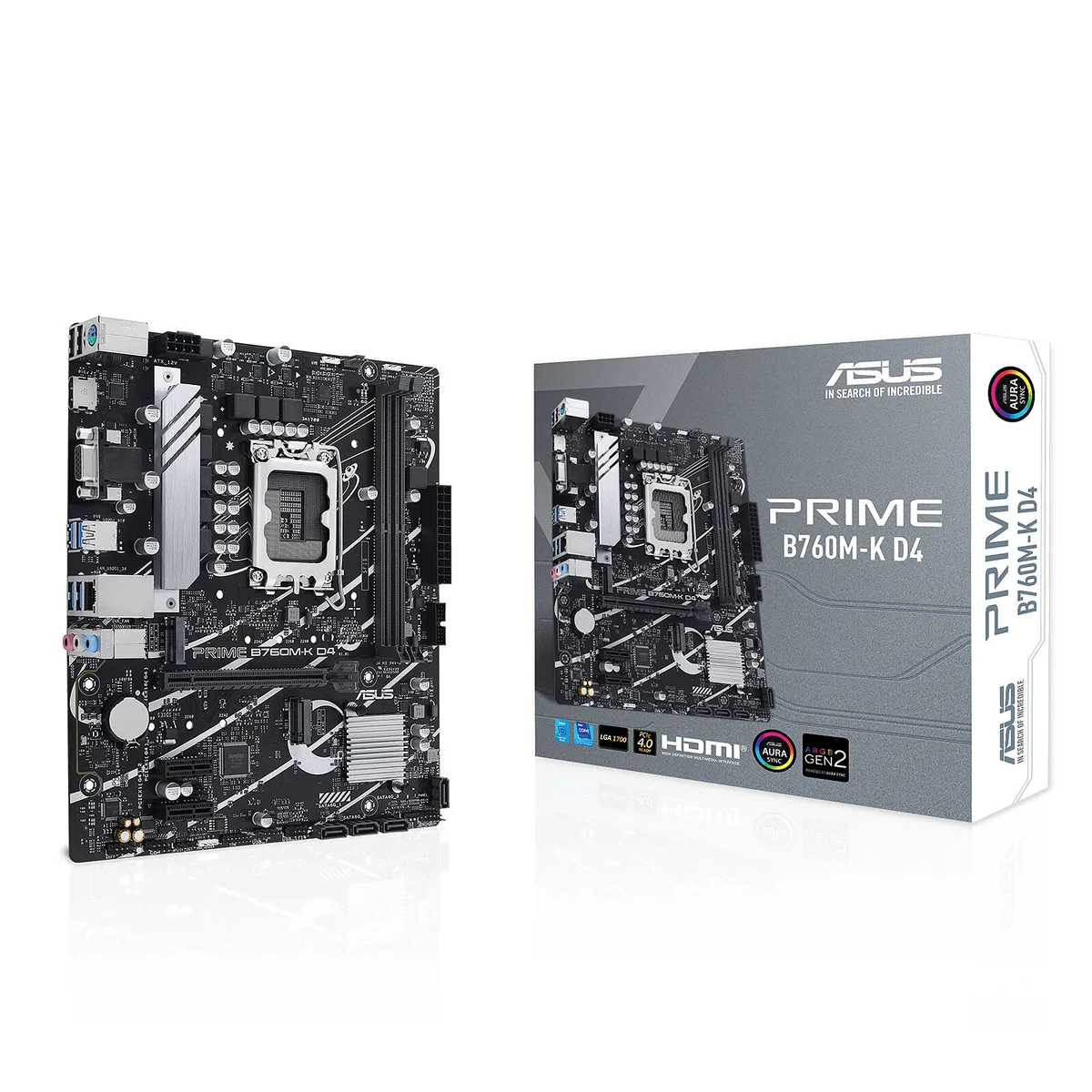 Asus PRIME B760M-K D4 1700s DDR4 ready (90MB1DS0-M1EAY0)