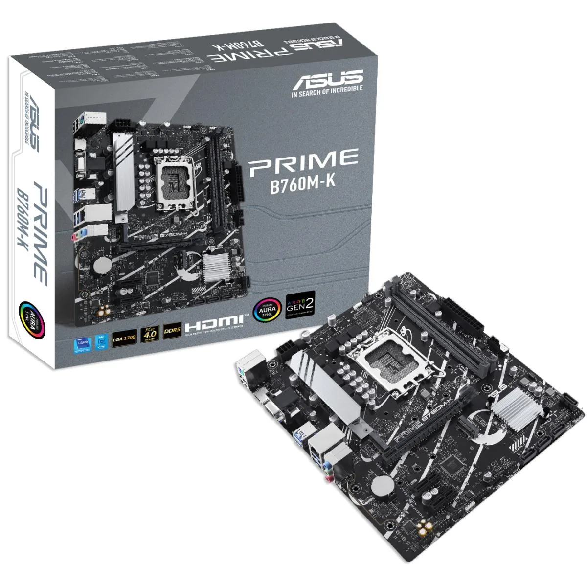 Asus Prime B760M-K 1700s DDR5 ready (90MB1FI0-M0EAY0)
