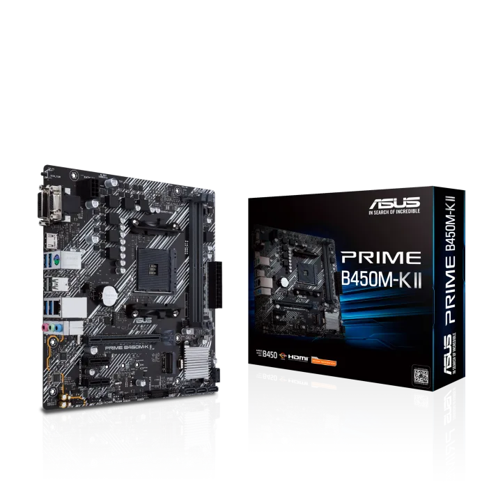 Asus B450M-K II AMD® B450 AM4s Ryzen