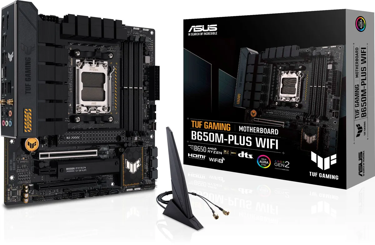 Asus TUF Gaming B650M-Plus WiFi AM5 ready (90MB1BF0-M0EAY0)