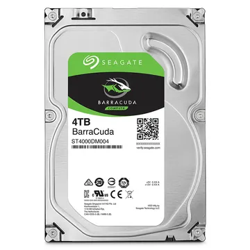 Seagate BarraCuda Desktop HDD 4TB (ST4000DM004)