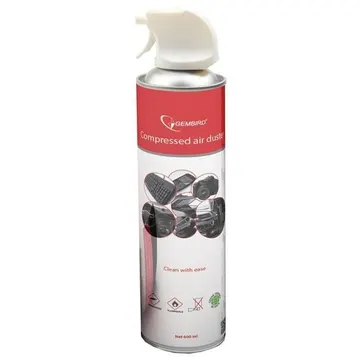 Gembird 600ml Compressed Air Duster (CK-CAD-FL600-01)
