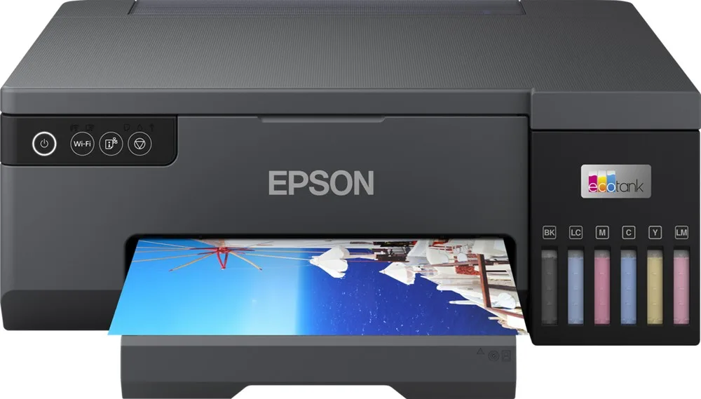 Epson EcoTank L8050 A4 Colour Ink jet with Ink Tank 6 colours