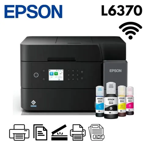 Epson EcoTank L6370 A4 Colour Ink jet with Ink Tank MF with LCD Print/Duplex Print/Copy/Scan/WiFi