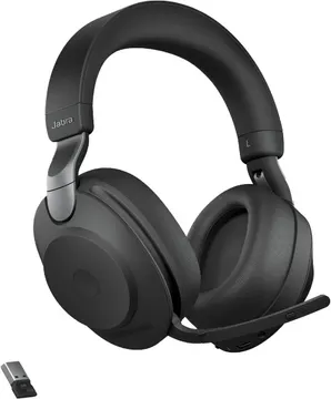 Jabra Evolve2 65 Link380a MS Stereo Black Wireless Headphone