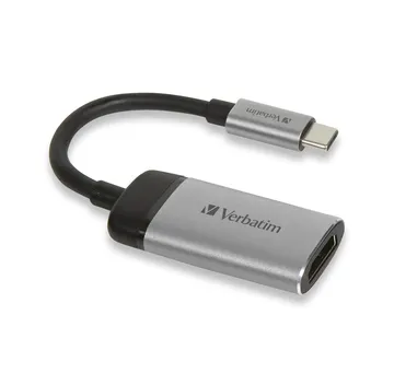 Verbatim USB-C HDMI 4K USB 3.2 Type-C to HDMI Adapter