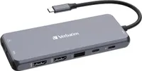 Verbatim USB-C Multiport Hub USB 3.2 Type-C to HDMI Adapter and Multiport Hub