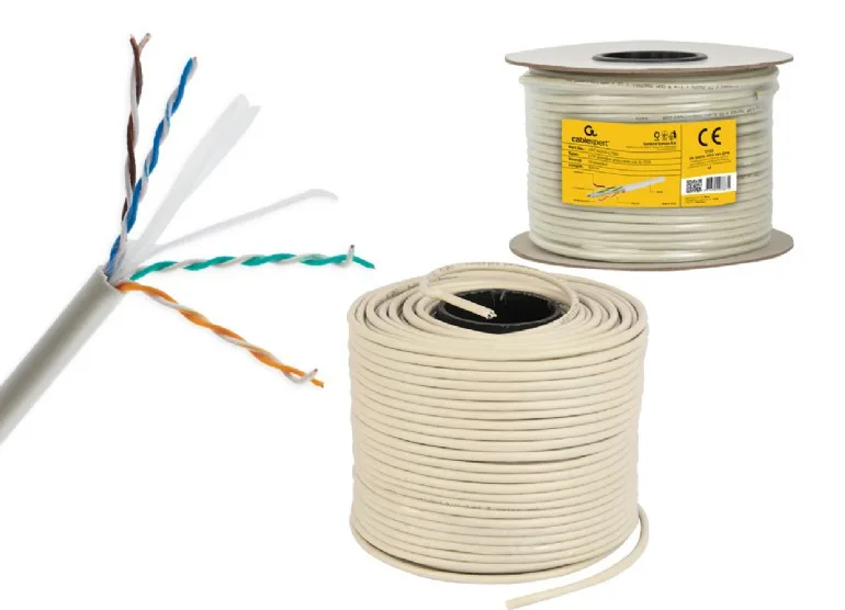 Gembird CAT6 UTP cables CAT6 network cable 100m UPC-6004SE-SOL/100