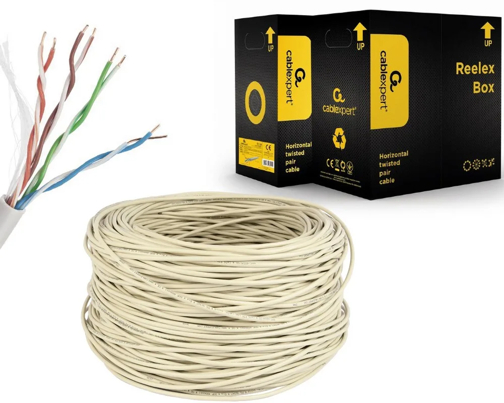 Gembird CAT6 UTP cables CAT6 network cable 305m (UPC-6004SE-SO)