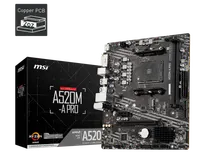 MSI A520M-A PRO 911-7C96-044 AM4 ready