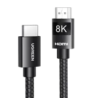 UGREEN HDMI 2.1 8K@60Hz 48Gbps Cable Male to Male 20m supports 10K, (65288)