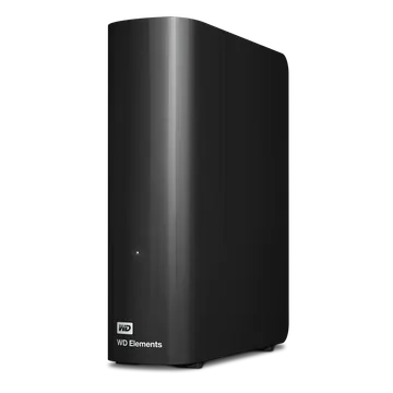 WD Elements Desktop 14TB External HDD 3.5", USB 3.2, Black (WDBWLG0140HBK)