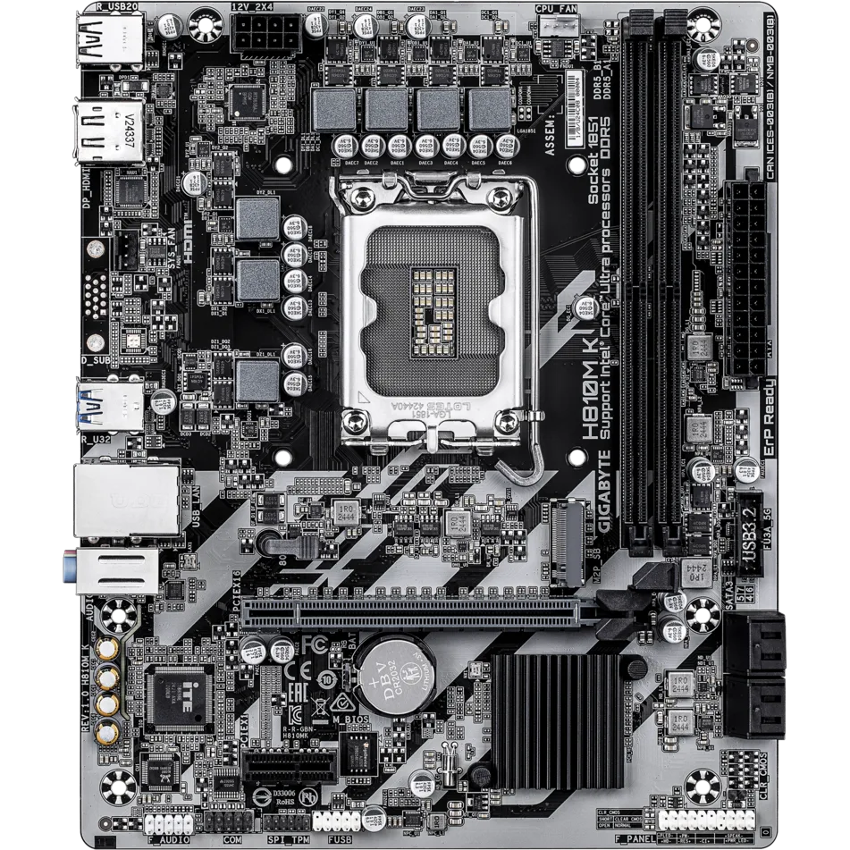 Gigabyte H810M K 1851 ready