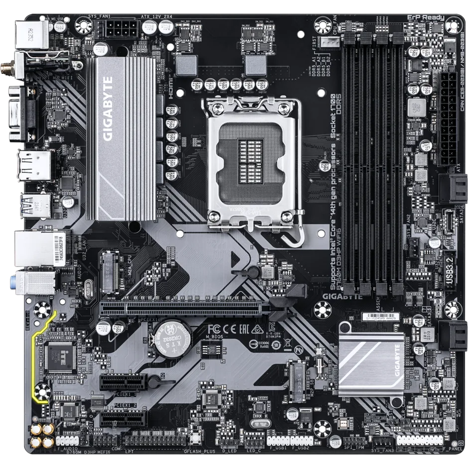 Gigabyte B760M D3HP WIFI6 1700s DDR5 ready