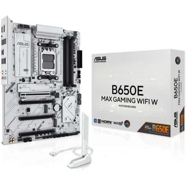 Asus B650E MAX GAMING WIFI White AM5 ready (90MB1M00-M0EAY0)