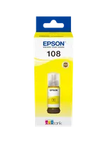 Epson 108 EcoTank Yellow Ink Bottle (L8050, L18050)
