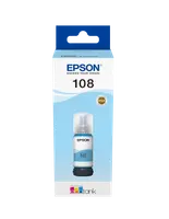 Epson 108 EcoTank Light Cyan Ink Bottle (L8050, L18050)