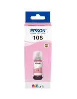 Epson 108 EcoTank Light Magenta ink bottle (L8050, L18050)