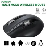 UGreen Thumb Wheel & Side Scrolling Multi-Mode Wireless Bluetooth Mouse (45792)