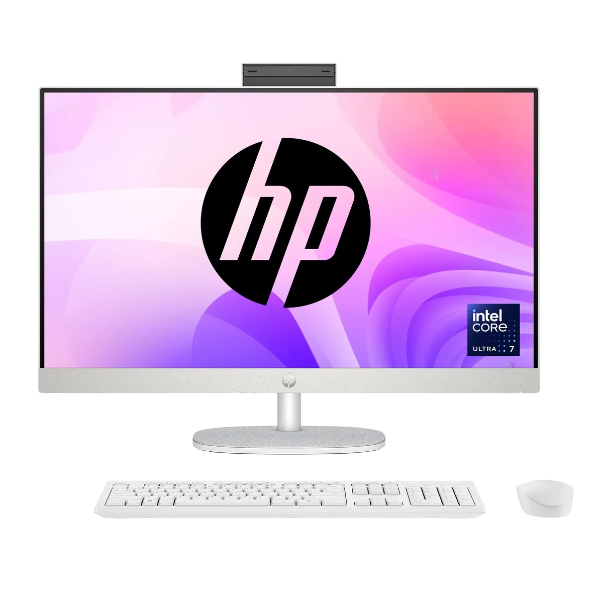 HP AIO 27-CR0058ci 27" Full HD AiO Intel Ultra 5 225U, 16GB DDR5, SSD 1TB, Shell White (CJ2E3EA)